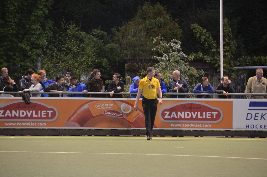 Field hockey umpires worked with AXIWI at European Championship